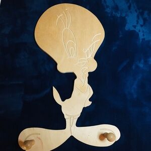 Looney Toons tweety wood wall decor